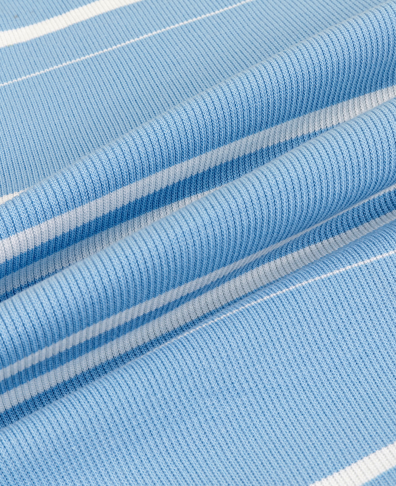 Striped Ribbed Fabric